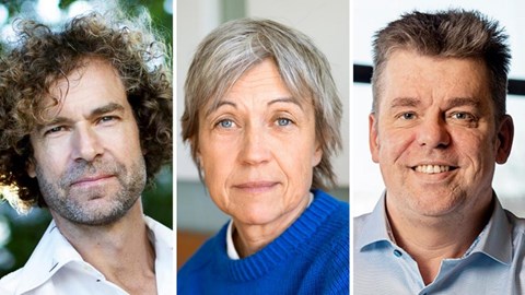 Markus Wråke, vd Energiforsk, Lotta Bångens, vd Energieffektiviseringsföretagen, Jonas Tannerstad, chef el och automation, Örebrobostäder